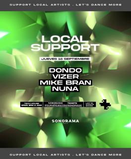 Sonorama Pres / Local Support