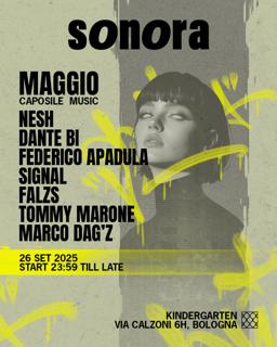 Sonora Pres. Maggio From Caposile