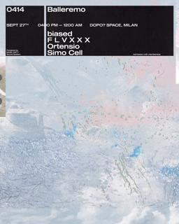 Balleremo 0414 - Re-Opening With Simo Cell And Bass Unity