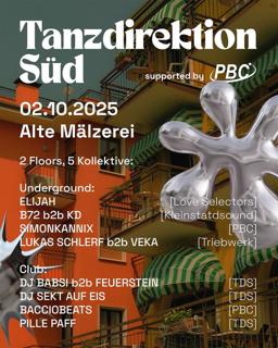 Tanzdirektion Süd @ Alte Mälzerei | Supported By Pbc