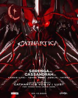 Cathartica Vol. Iv: Lust With Sørenga (Ua) & Cassandrah (It)