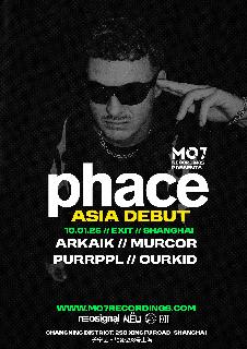 Mo7 Pres. Phace - Asia Debut