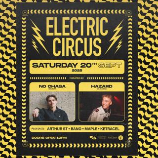 No Chasa [Syd/Eora] & Hazard [Adl/Kaurna] • Electric Circus