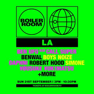 Boiler Room: La - Sunday