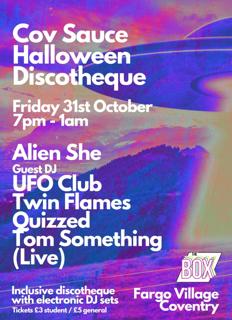 Cov Sauce Halloween Discotheque