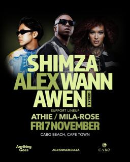 Shimza, Alex Wann & Awen - 7 November 2025