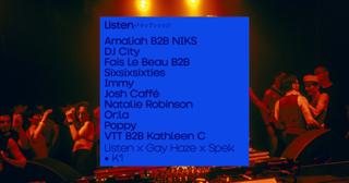 Listen X Gay Haze X Spek