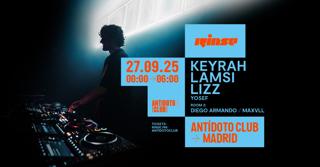 Rinse At Antidoto: Keyrah, Lamsi, Lizz + More