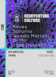 Re:Cu · Köves, Saturno, Guada Mariani, Dj Mir, José Dorasco