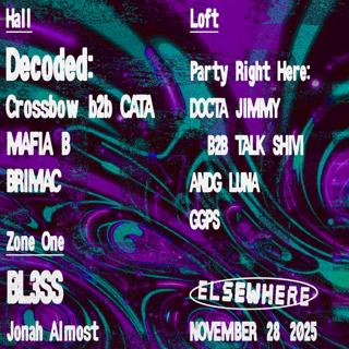 Decoded: Crossbow B2B Cata, Mafia B, Brimac, Bl3Ss, Jonah Almost, Party Right Here