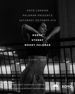 Palomar Presents: Hodge / Stenny / Mount Palomar