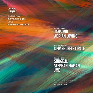 Resident Nights: Jahsonic - Adrian Loving