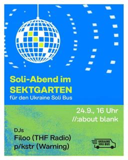 ://Sektgarten X Ukraine Solidarity Bus [Free Entry & Open Air]