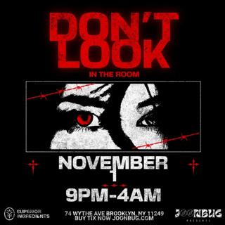 Don'T Look: Halloween Party Nyc – Nov 1