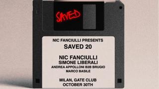 Saved 20 Yrs: Nic Fanciulli, Simone Liberali, Andrea Appolloni B2B Brugio, Marco Basile
