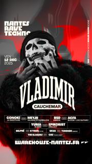 Nantes Rave Techno W/ Vladimir Cauchemar