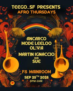 Teego Presents Afro Thursdays
