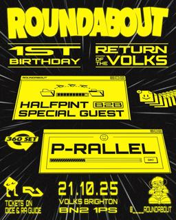 Roundabout'S First Birthday With P-Rallel