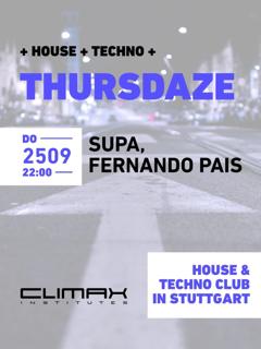 Thursdaze W/Supa, Fernando Pais