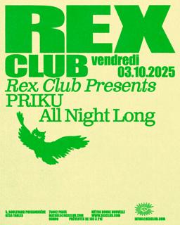 Rex Club Presents: Priku All Night Long
