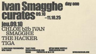 Ivan Smagghe Curates: Chloé B2B Ivan Smagghe, The Hacker, Tiga