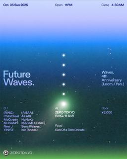 Future Waves. - Waves. 4Th Anniversary (Loom./Yen.) -