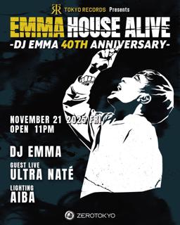 Tokyo Records Presents Emma House Alive -Dj Emma 40Th Anniversary-