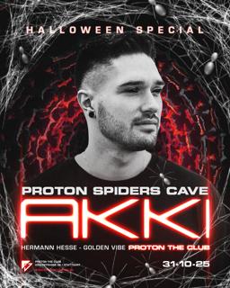 Proton Halloween Spiders Cave With Akki