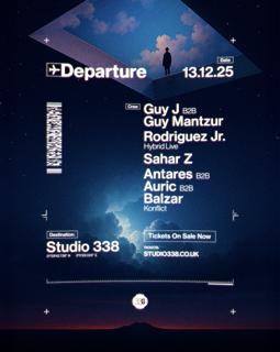 Departure: Guy J B2B Guy Mantzur, Rodriguez Jr., Sahar Z, Konflict