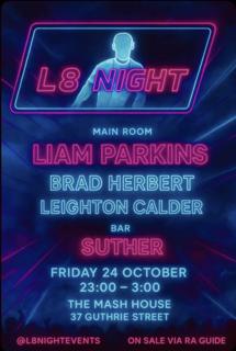 L8Night Presents Liam Parkins