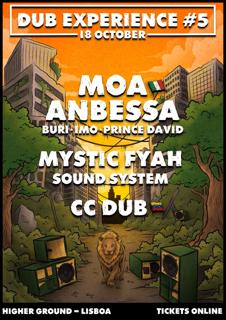 The Dub Experience #5 - Moa Anbessa (Buri, Imo, Prince David) / Cc Dub / Mystic Fyah