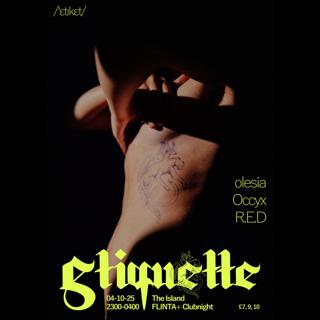 Etiquette: Olesia, R.E.D, Occyx