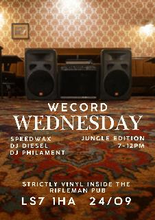Speedwax Presents: Wecord Wednesday