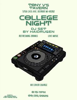College Night Dj Set