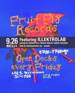 Meet'N'Greet/Open Decks/Special Guest: Illektrolab
