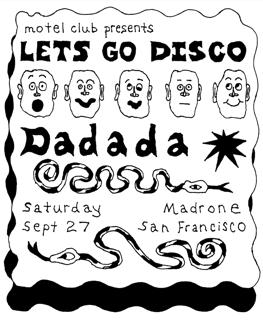 Motel Club Presents Let'S Go Disco With Dadada