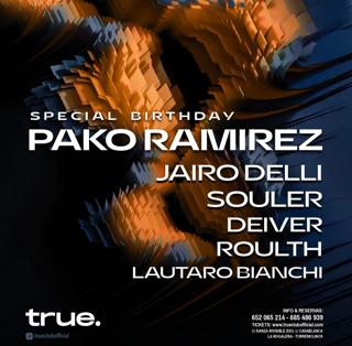 Pako Ramirez Special Birthday