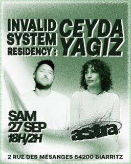Invalid System Residency: Ceyda Yagiz