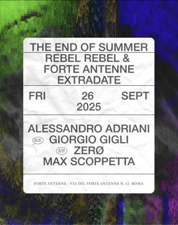The End Of Summer - Forte Antenne