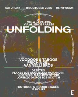 Unfolding Pres. Voodoos & Taboos And Prichindel