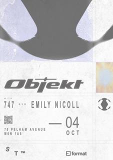 274: Standard Time X Format Presents Objekt And 747 B2B Emily Nicoll  