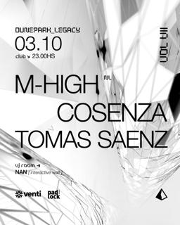 Dune Park Legacy Vol. Vii: M-High (Nl), Cosenza & Tomas Saenz