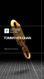 Input Pres Tommy Holohan