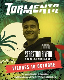 Tormenta: Sebastián Rivero, Cape, Dj Chris, Yhago