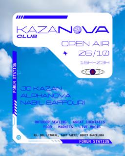 [Free Tickets] Open Air Kazanova Club