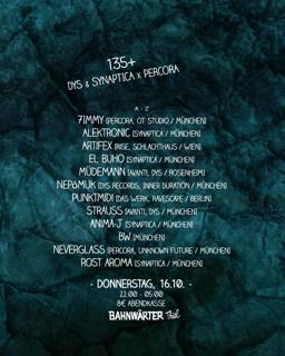 135+ Mit Dys & Synaptica X Percora | Bahnwärter Thiel