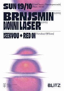Liveatblitz:Corechaos & Verydeeprecords [Start19:30] With Brnjsmin,Djonnilaser, Iseekyou, Red O