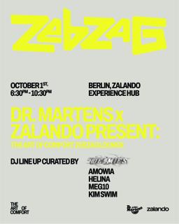Dr. Martens X Zalando Presents The Zebzag Lounge