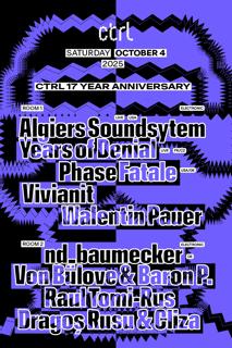 Ctrl17: Algiers Soundsystem [Live], Years Of Denial [Live], Phase Fatale, Nd_Baumecker 