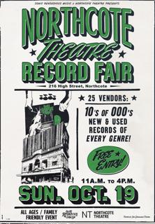 Northcote Theatre Record Fair